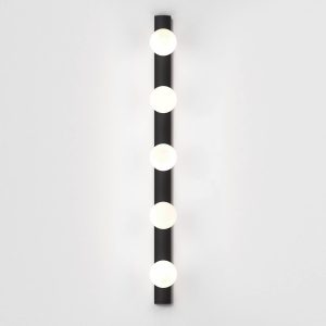 Astro Cabaret 5 II væglampe, 5 lyskilder, mat sort