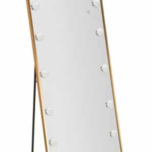 LED GULVSPEJL HOLLYWOOD REKTANGULÆR CM 50X6-45X160 (3 LYSFARVER)